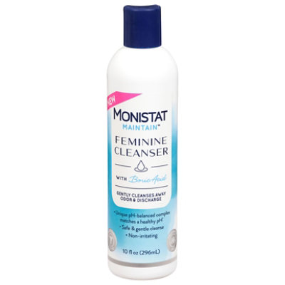 Monistat Feminine Cleanser With Boric Acid 10oz - 10 FZ - Image 3