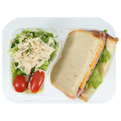 ReadyMeals Ham & Cheddar Sandwich With Caesar Salad - 6.25 Oz - Image 3