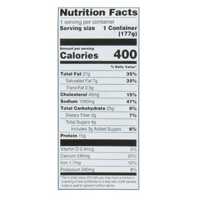 ReadyMeals Ham & Cheddar Sandwich With Caesar Salad - 6.25 Oz - Image 4