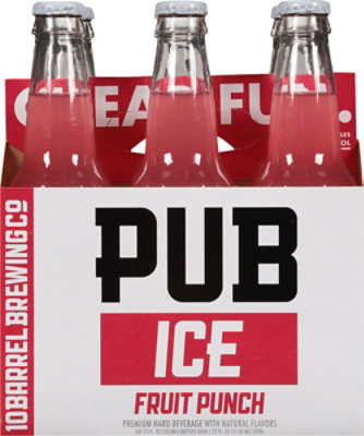 10 Barrel Pub Ice Fruit Punch 6-12 Fl Oz Bottles - 6-12 FZ - Image 6