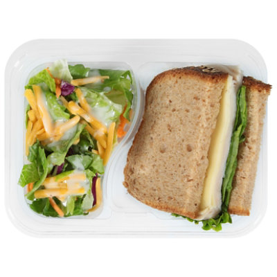 Readymeals Turkey & Swiss Sandwich With Garden Salad 6.4 Oz - 6.4 OZ - Image 3