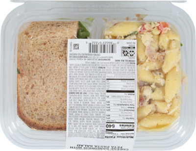 ReadyMeals Turkey & Swiss Sandwich With Feta Cheese Shell Pasta - 9.1 Oz - Image 6