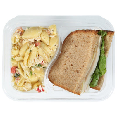ReadyMeals Turkey & Swiss Sandwich With Feta Cheese Shell Pasta - 9.1 Oz - Image 2