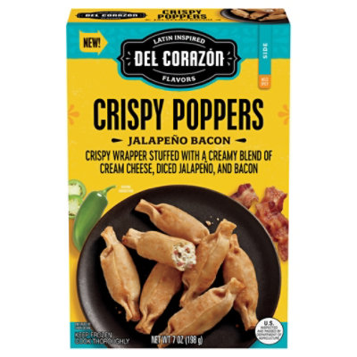 Del Corazon Crispy Poppers - Jalapeño Bacon - 7 Oz - Image 3