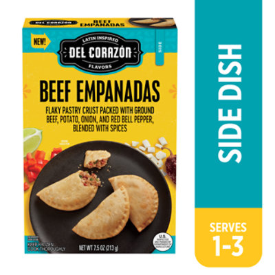 Del Corazon Beef Empanadas - 7.5 Oz - Image 2