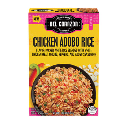 Del Corazon Chicken Adobo Rice - 16 Oz - Image 1