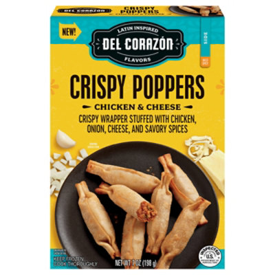 Del Corazon Crispy Poppers - Chicken & Cheese - 7 Oz - Image 3