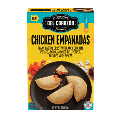 Del Corazon Chicken Empanadas - 7.5 Oz - Image 1