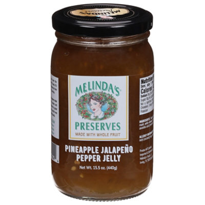 Melindas Preserve Pineapple Jalapeno - 15.5 Oz