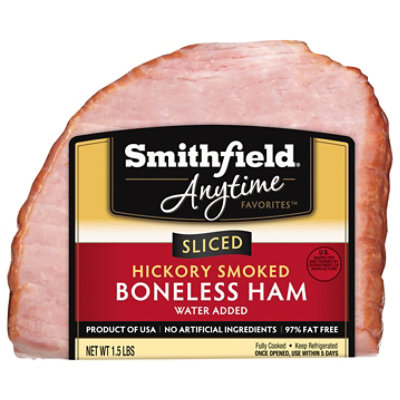 Smithfield Hickory Boneless Quarter Ham - 1.5 Lb - Image 3