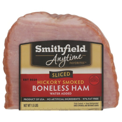 Smithfield Hickory Boneless Quarter Ham - 1.5 Lb - safeway