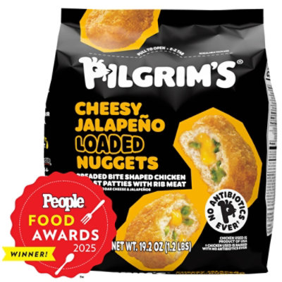 Pilgrims Cheesy Jalapeno Loaded Nuggets - 19.2 Oz