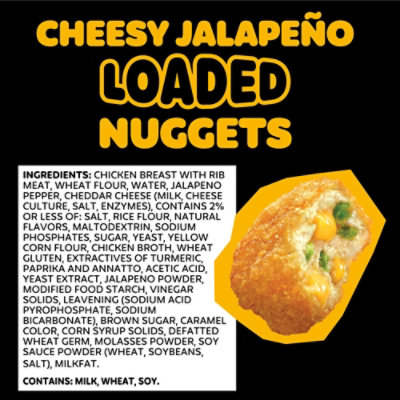 Pilgrims Cheesy Jalapeno Loaded Nuggets - 19.2 Oz
