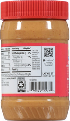 O Organics Old Fashioned Unsalted Peanut Butter 16 Ounce - 16 OZ - Image 6