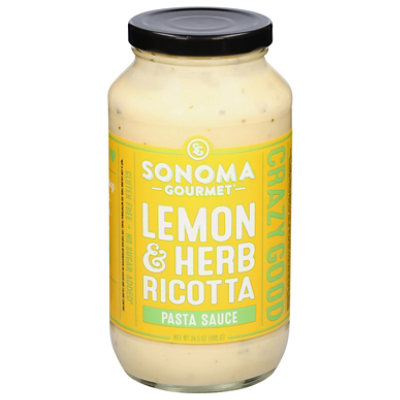 Sonoma Gourmet Lemon Herb Pasta Sauce - 24.5 Oz - Image 3