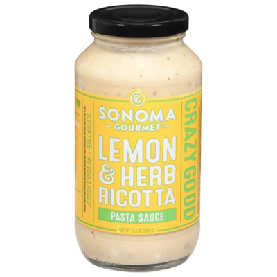 Sonoma Gourmet Lemon Herb Pasta Sauce - 24.5 Oz - Image 2