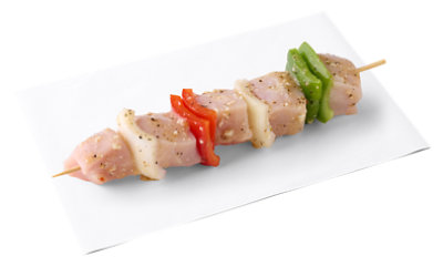 Chicken Kabobs Garlic Parmesan Marinade Up To 10% Solution - LB - Image 1