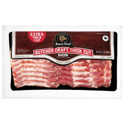 Boar's Head Butcher Craft Thick Cut Bacon - 12 Oz - Image 2