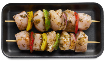 Chicken Kabobs Jamaican Jerk Marinade Up To 10% Solution - LB - Image 1