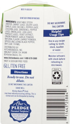Kitchen Basics Vegetable Stock Unsalted - 8.25 Oz - Image 6