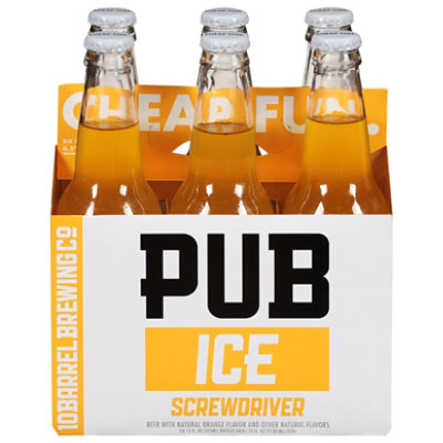 10 Barrel Pub Ice Screwdriver 6/12Oz B In Bottles - 6-12 Fl.Oz. - Image 3