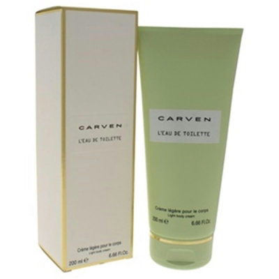 Carven 6.66 oz Leau De Toilette Light Body Cream for Women - Image 1