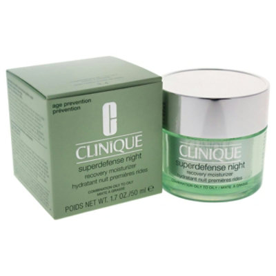 Clinique Combination Oily To Oily Superdefense Night Recovery Moisturizer for Women - 1.7 oz - Image 1