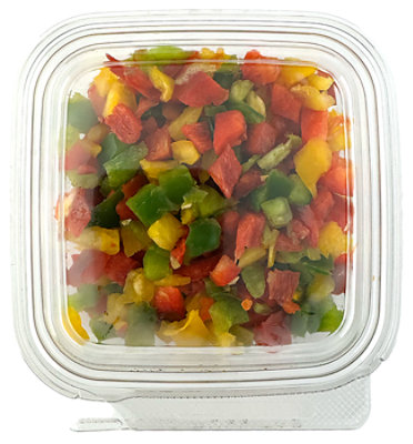 Peppers Trio Diced 6 Oz. - 6 Oz - Image 1