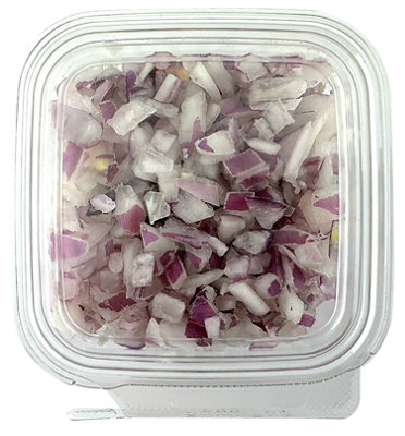 Onions Red Diced - 6 Oz - Image 1