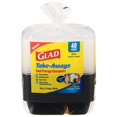 Glad Ta Fd Dvd Rectngl 4o - Each - Image 1