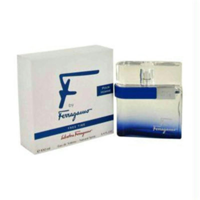 Salvatore Ferragamo F Free Time by Salvatore Ferragamo Eau De Toilette Spray 3.4 oz - Image 1