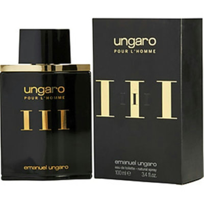 Ungaro 3.4 oz Iii Eau De Toilette Spray for Men - Image 1