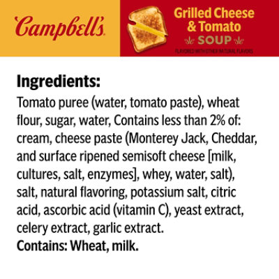 Campbell's Limited Edition Grilled Cheese Tomato Soup- 10.75 Oz - Image 4