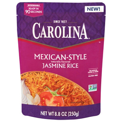 Carolina Mexican Style Jasmine Rice - Pouch 8.8 Oz - 8.8 OZ - Image 4