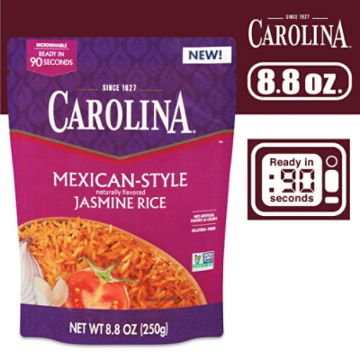 Carolina Mexican Style Jasmine Rice - Pouch 8.8 Oz - 8.8 OZ - Image 3