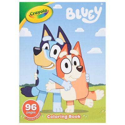 Crayola Bluey Coloring Bk 96pg - Each - Image 1