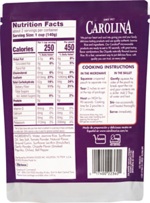 Carolina Chipotle Jasmine Rts - 8.8 OZ - Image 7