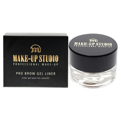 Make-Up Studio 0.17 oz Dark Pro Eyebrow Gel Liner for Women - Image 1