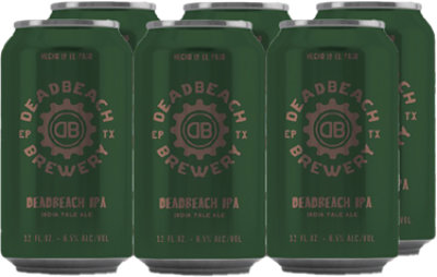 Dead Beach Ipa 6-12 Fl Oz In Cans - 6-12 Fl.Oz. - Image 1