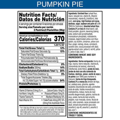 Kelloggs Pop Tarts Pumpkin Pie 13.5oz - 13.5 OZ - Image 6