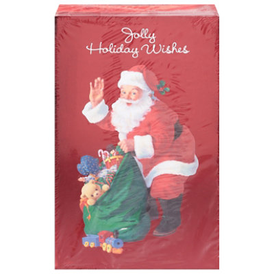 American Greetings Santa Jolly Holiday Wishes Money/Gift Card Holder Christmas Card - Each - Image 3