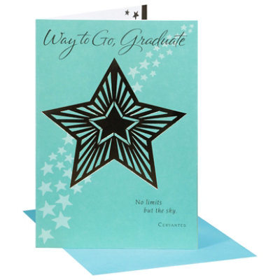 American Greetings Stars Graduation Card - Each - Image 3