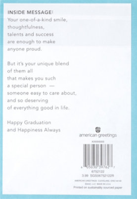 American Greetings Stars Graduation Card - Each - Image 4