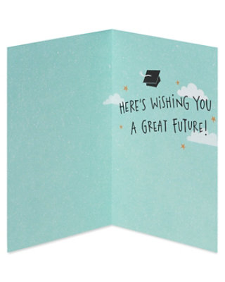 American Greetings Congrats Graduation Hats Greeting Card - Each - Image 2