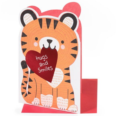 American Greetings Tiger Cub Valentine's Day Card - Each - Image 3