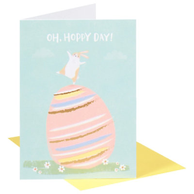American Greetings Bunny on Big Egg Easter Card - Each - Image 2