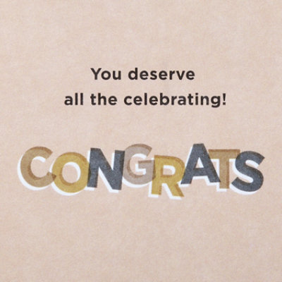 American Greetings GRAD! Graduation Card - Each - Image 5