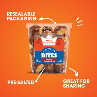 Kings Hawaiian Soft Pretzel Bites Original - 10.2 Oz. - Image 2