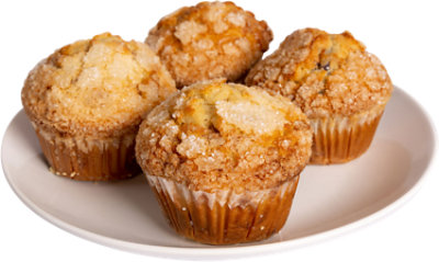 Apple Cinnamon Muffins - 4 Count - Image 1