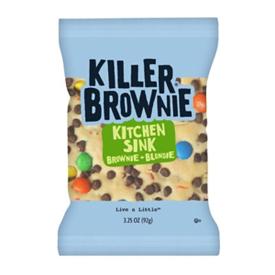 Kitchen Sink Fudge Brownie Individually Wrapped 44 Units Of 35 Cut Per Case - 3.25 Oz. - Image 1